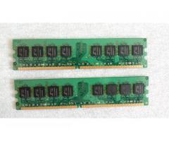 Kingston DDR2 PC2-6400 800MHz 2×1GB (2GB) CL5 KVR800D2N5/1G