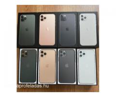 Apple iPhone 11 Pro 64GB költség €400,iPhone 11 Pro Max 64GB költség €430,iPhone 11 64GB -- €350